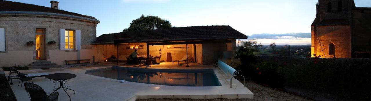 Romantic Gite Nr St Emilion With Private Pool And Views To Die For Pujols  Eksteriør billede